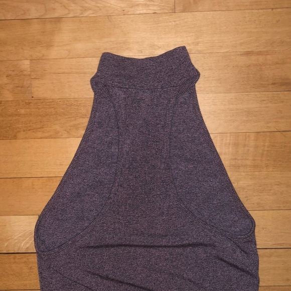 Design Lab Mock Neck Racerback Tank - Picture 2 of 4